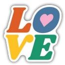 Vinyl Sticker - LOVE