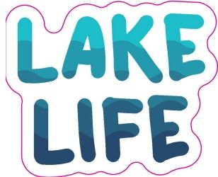 Vinyl Sticker - Lake Life
