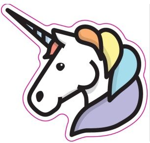 Vinyl Sticker - Unicorn