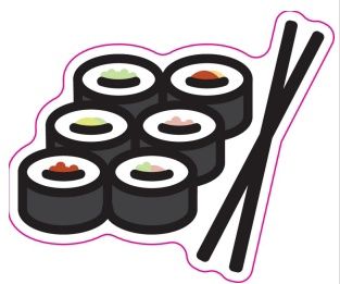 Vinyl Sticker - Suchi
