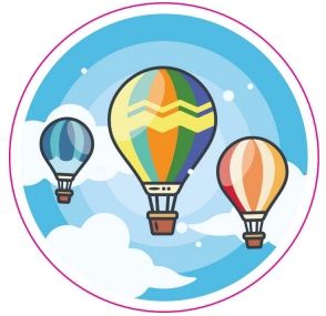 Vinyl Sticker - Hot Air Balloon