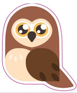 Vinyl Sticker - Owl