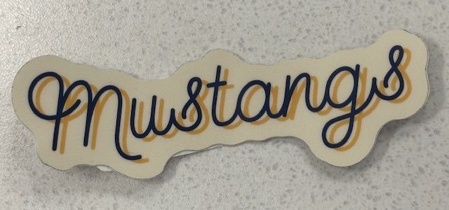Vinyl Sticker - Mustangs