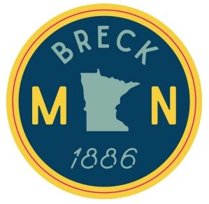 Vinyl Sticker - Breck MN 1886