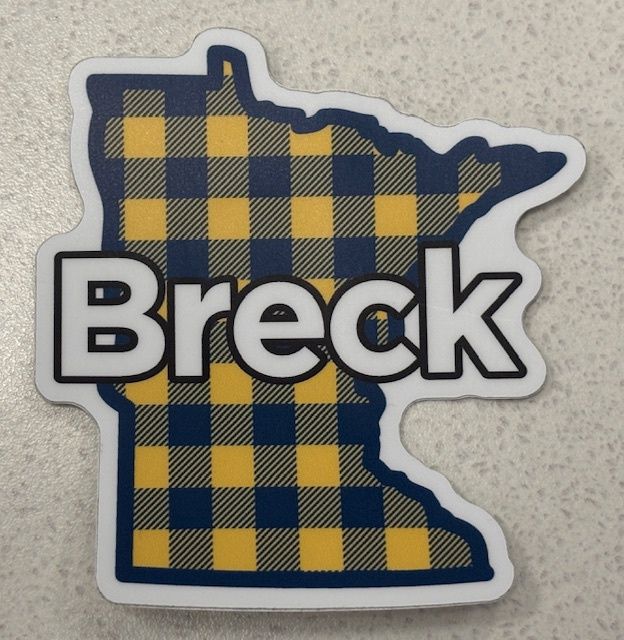 Vinyl Sticker - Minnesota Breck