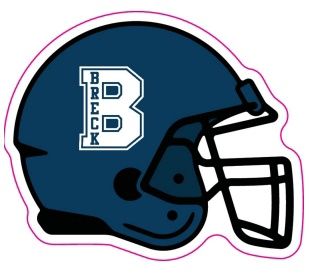 Vinyl Sticker - Football Helmet "B"