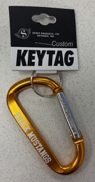 Breck Carabiner with Split Ring