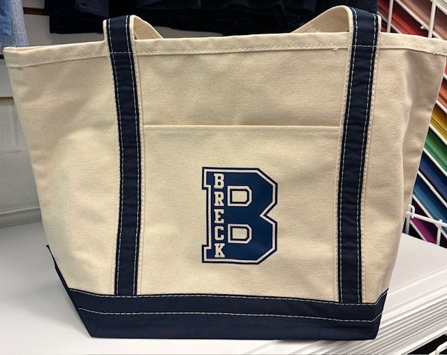 Tote - Boat Tote Natural/Navy - CLEARANCE