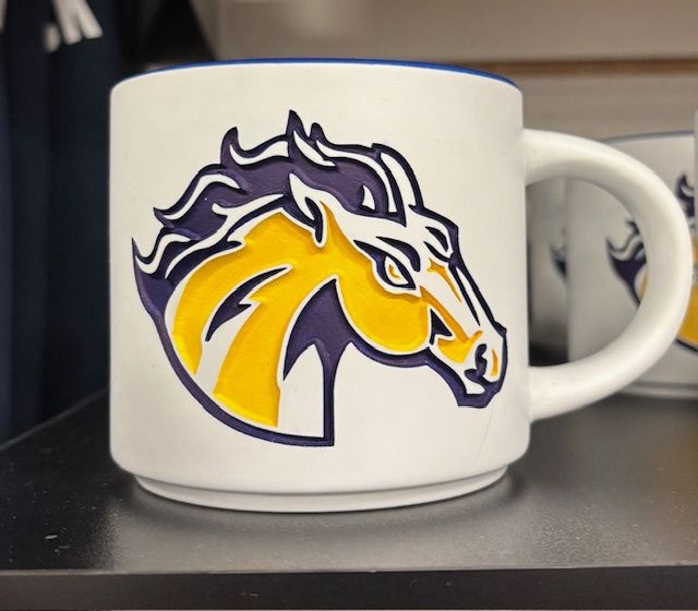 Mug - Festival Babel Bistro with Engraved Mustang