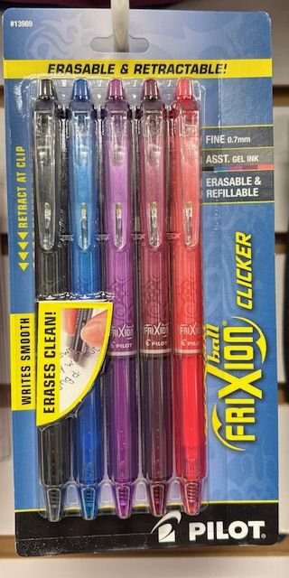 Frixion Erasable Pen - 5 Pack