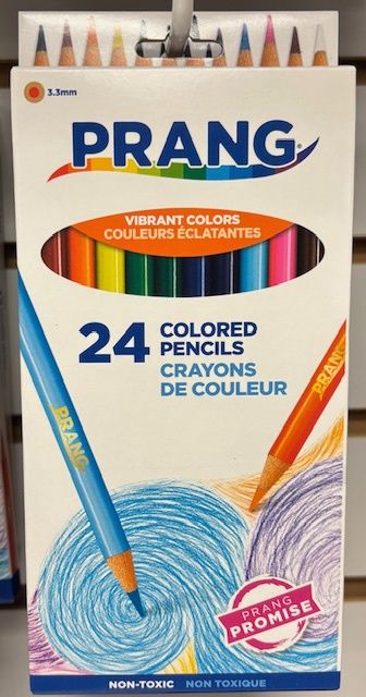 Colored Pencils - Prang 24 Count