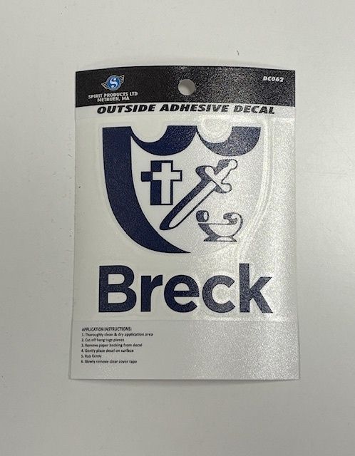 Breck Outdoor Decals