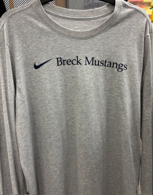 Nike Breck Mustangs Long Sleeve T-Shirt