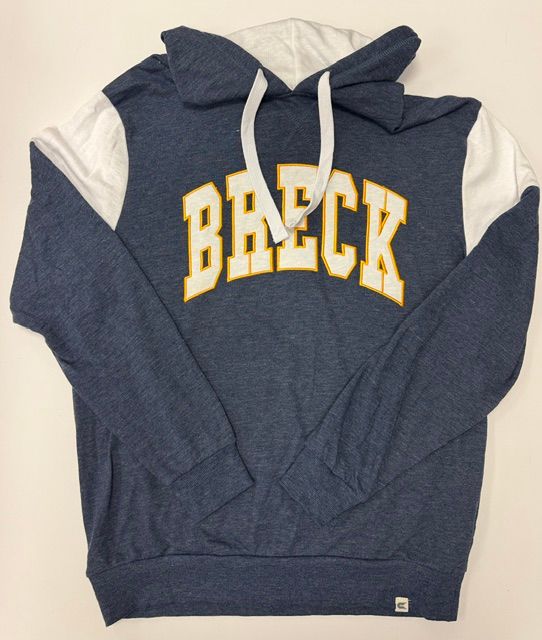 Navy/White Stripe Hoodie - CLEARANCE