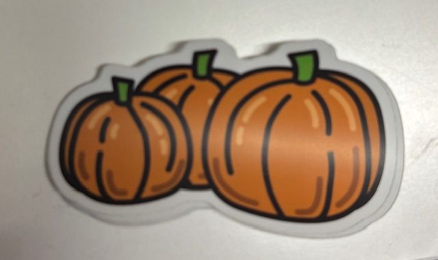 Vinyl Sticker - Pumpkins
