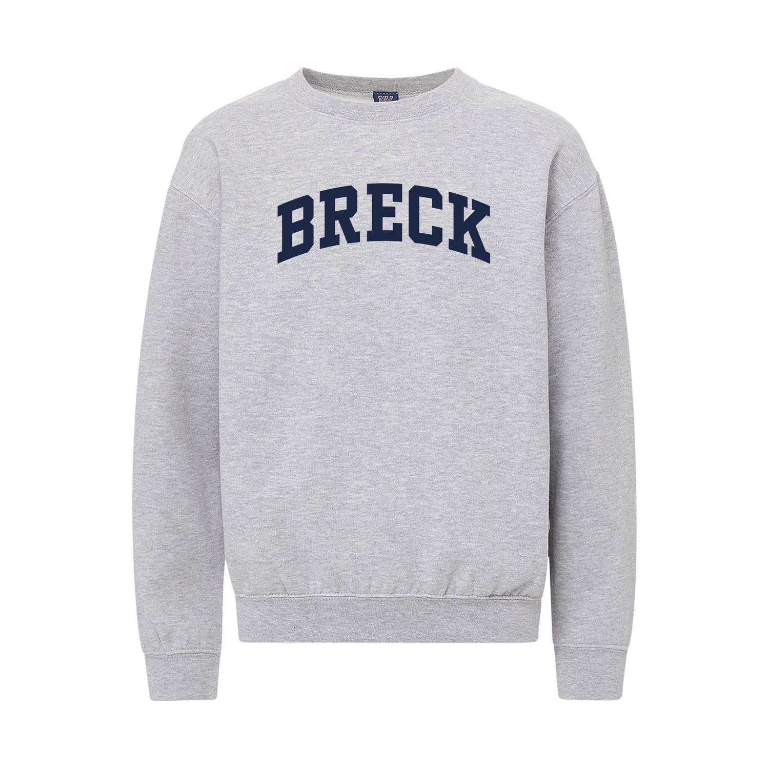 MV Sport Youth Crew Sweatshirt, Color: Heather, Size: YXS