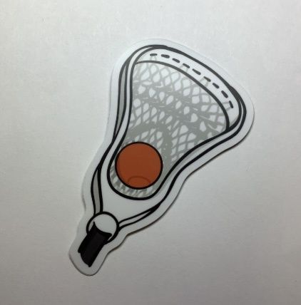 Vinyl Sticker - Lacrosse