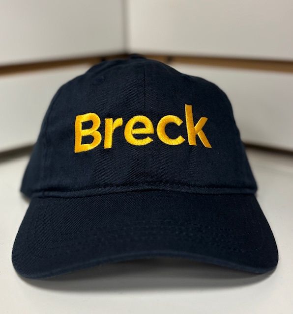 Cap - The Game Youth Navy with Gold Breck