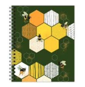 Notebook - 7.5x9.75 Spiral - Assorted Designs