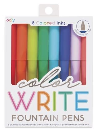 Ooly Color Write Fountain Pens