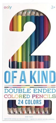 Ooly 2 of a Kind Double Ended Colored Pencils