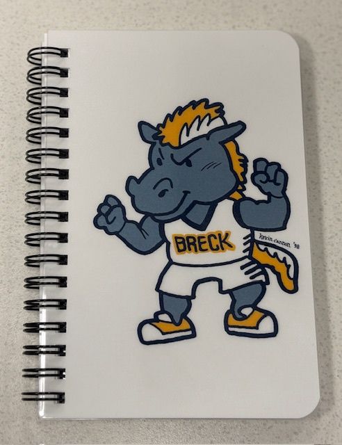 Breck Notebook - Blank - 4x6, Color: Kevin Cannon Mustang