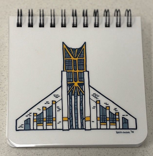 Breck Notebook - Blank - 3x5, 4x4, Color: Chapel