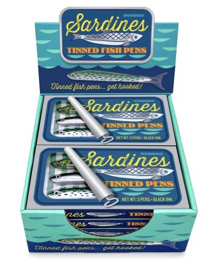 Snifty Sardines Tinned Fish Pens