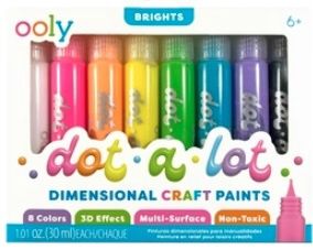 OOLY Dot A Lot Dimensional Craft Paints