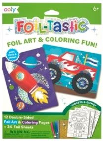 Ooly Foil Art &amp; Coloring Fun