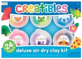 Ooly Creatibles Deluxe Air Dry Clay Kit - 6 Pack