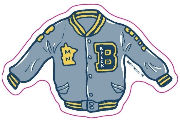 Vinyl Sticker - Kevin Cannon Letter Jacket