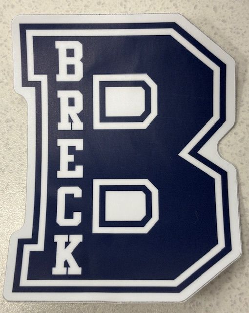 Vinyl Sticker -  Breck "B"