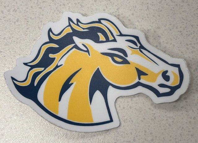 Vinyl Sticker - Breck Mustang