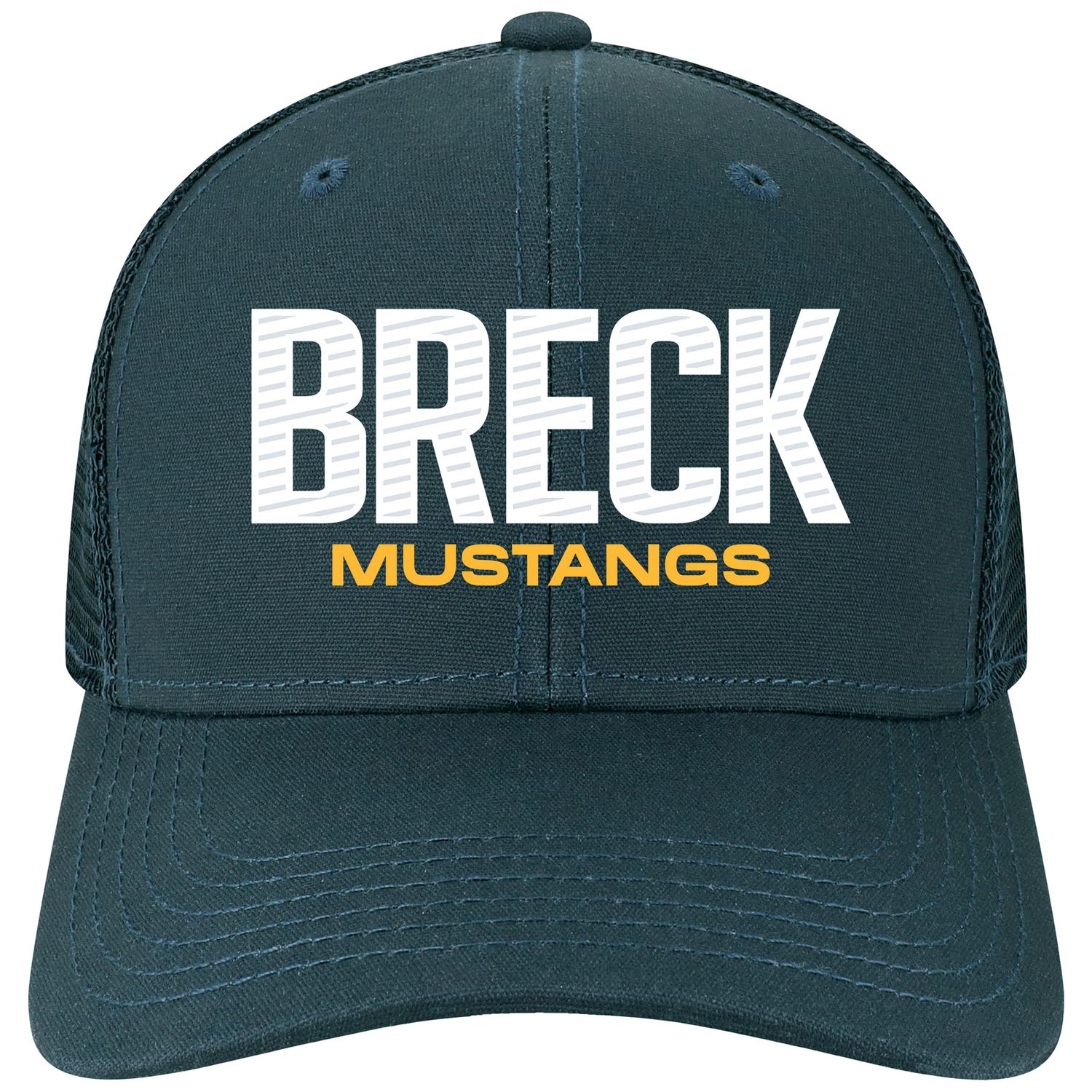 Cap - Legacy MPS with Cord Effect Breck Mustangs