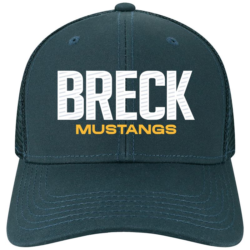 Cap - Legacy MPS with Cord Effect Breck Mustangs