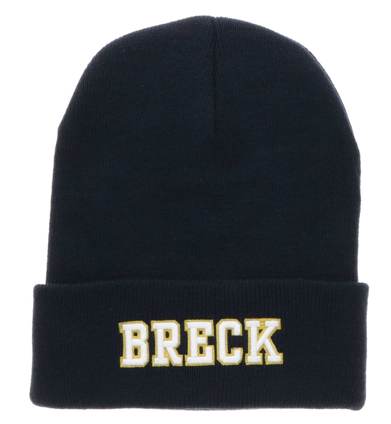 Winter Hat - Legacy Cuff Beanie - Navy with Breck