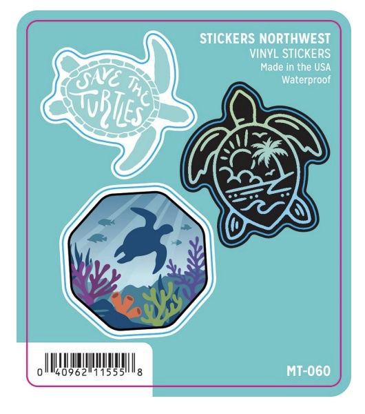 Vinyl Sticker Minis - Turtles