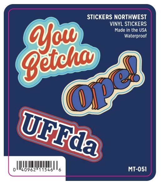 Vinyl Sticker Minis - You Betcha