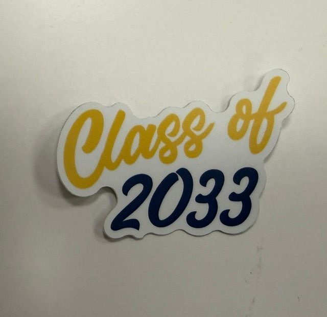 Vinyl Sticker - Class of 2033