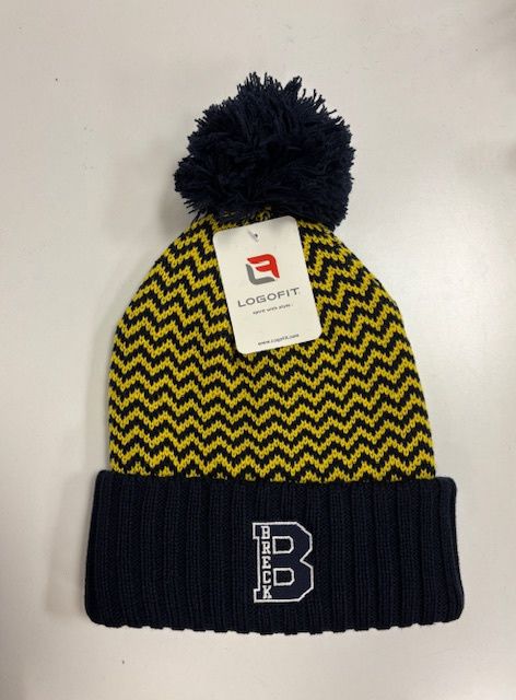 Winter Hat - LogoFit Cuff with Double Stitch Zig Zag "B"