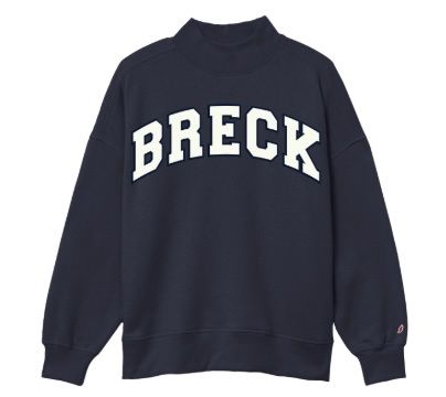 League Mock Neck, Color: Navy, Size: XS