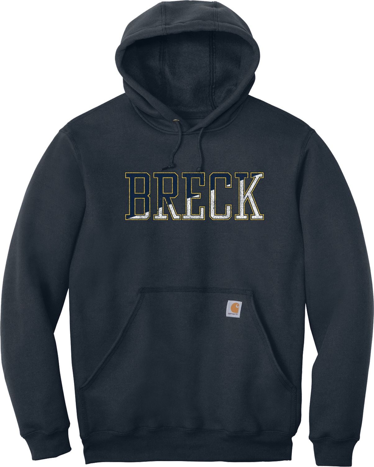 Carhartt Hooded Sweatshirt, Color: Navy, Size: Small