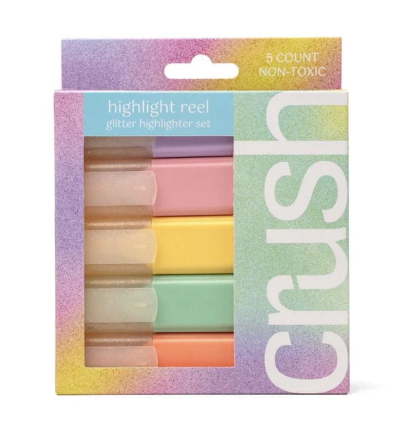crush Glitter Highlighter Set