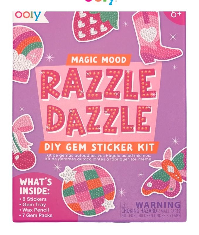 Ooly Razzle Dazzle DIY Gem Sticker Kit