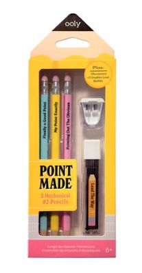 Ooly Point Made  Mechanical Graphite Pencils - 5 Piece Set