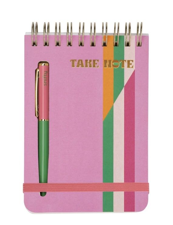 Snifty Take Note Mini Notebook and Pen