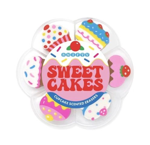 Snifty Sweet Cakes Cupcake Scented Erasers