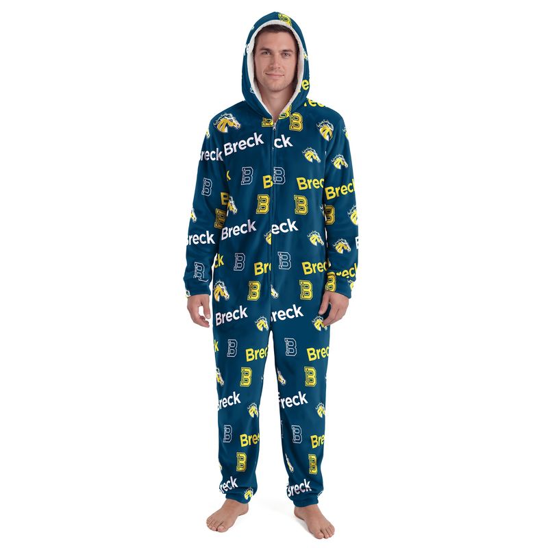 Breck Mustangs Microfleece Union Suit