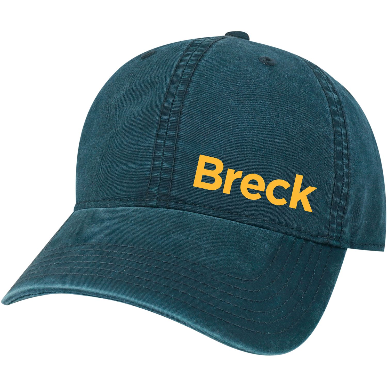 Cap - Terra Twill Adjustable Navy with Gold Breck